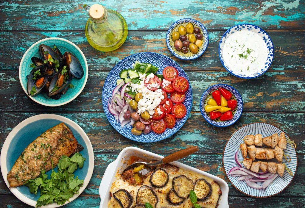 Assorted Traditional Greek Dishes From Above 2026 01 08 06 08 16 Utc